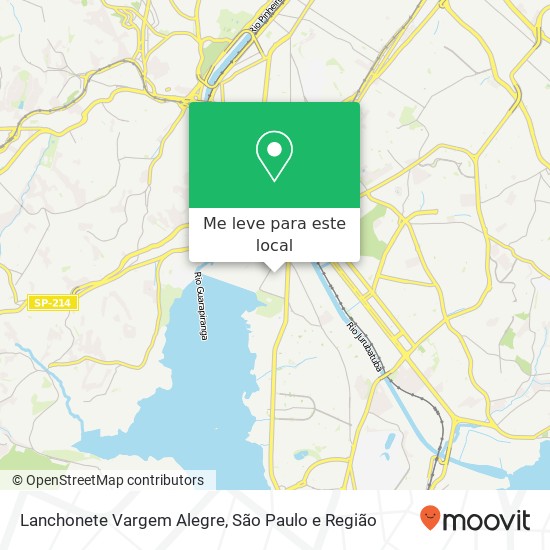 Lanchonete Vargem Alegre, Rua dos Inocentes, 108 Socorro São Paulo-SP 04764-050 mapa