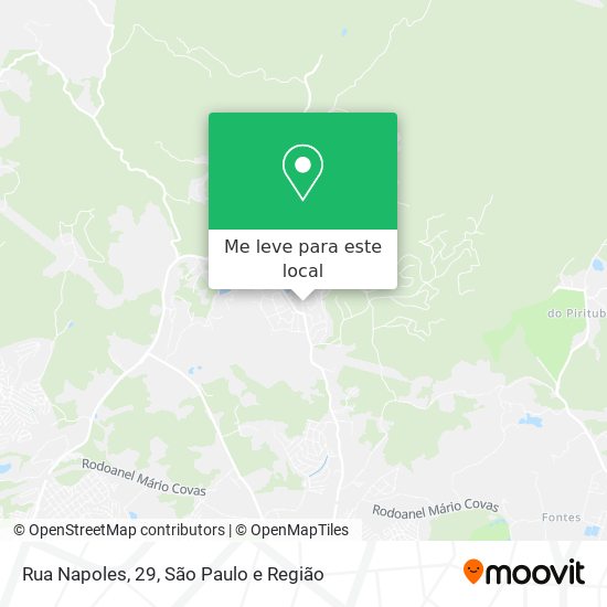 Rua Napoles, 29 mapa