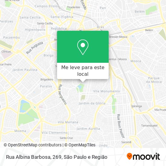 Rua Albina Barbosa, 269 mapa