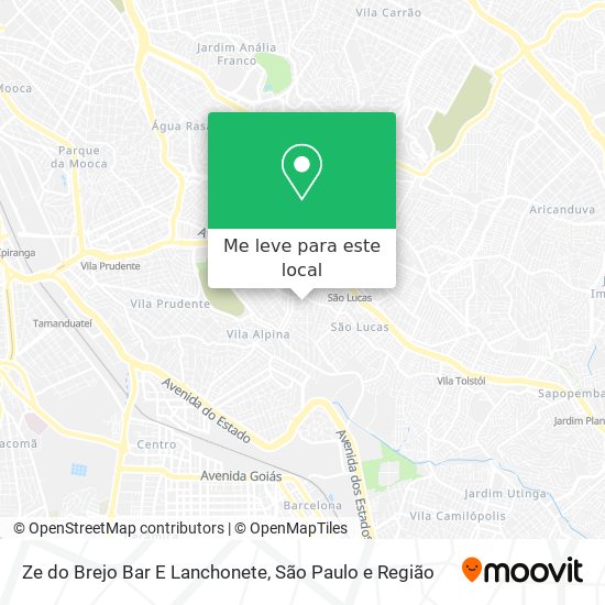 Ze do Brejo Bar E Lanchonete mapa