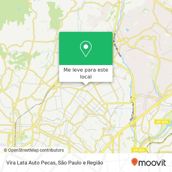 Vira Lata Auto Pecas, Avenida Júlio Buono, 2492 Tucuruvi São Paulo-SP 02201-003 mapa