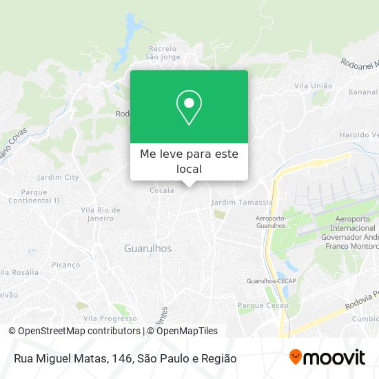 Rua Miguel Matas, 146 mapa