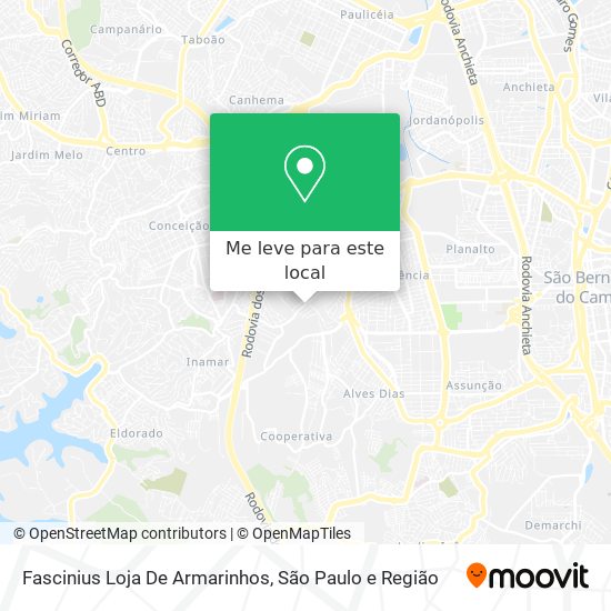 Fascinius Loja De Armarinhos mapa