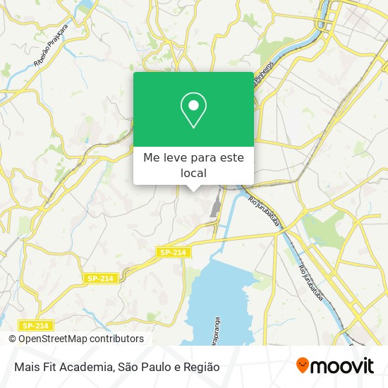 Mais Fit Academia mapa