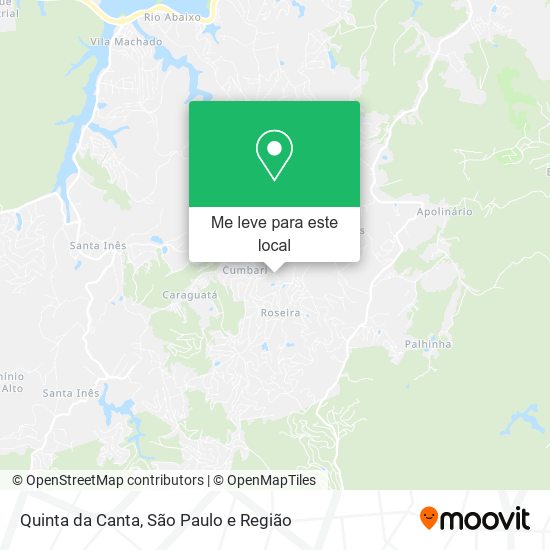 Quinta da Canta mapa