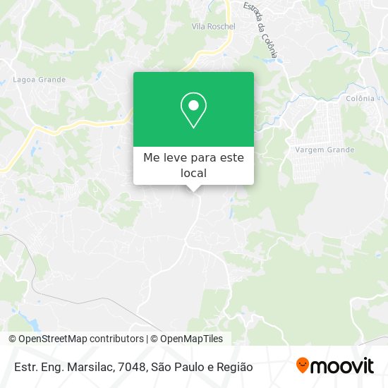 Estr. Eng. Marsilac, 7048 mapa