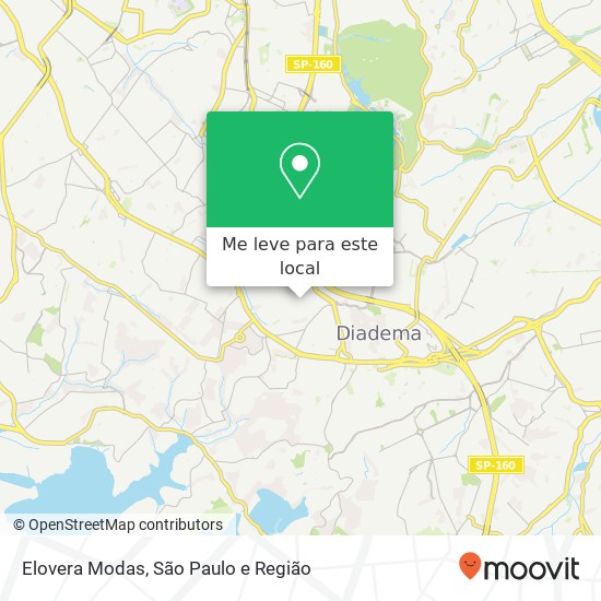 Elovera Modas, Rua Sebastião Afonso, 160 Cidade Ademar São Paulo-SP 04417-100 mapa