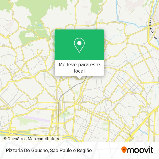 Pizzaria Do Gaucho mapa