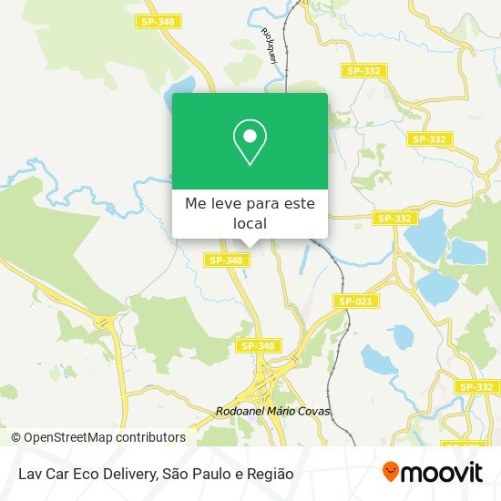 Lav Car Eco Delivery mapa