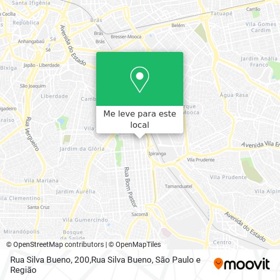 Rua Silva Bueno, 200,Rua Silva Bueno mapa