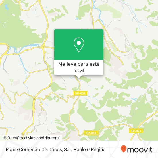 Rique Comercio De Doces, Rua Tauro, 146 Iguatemi São Paulo-SP 08381-770 mapa