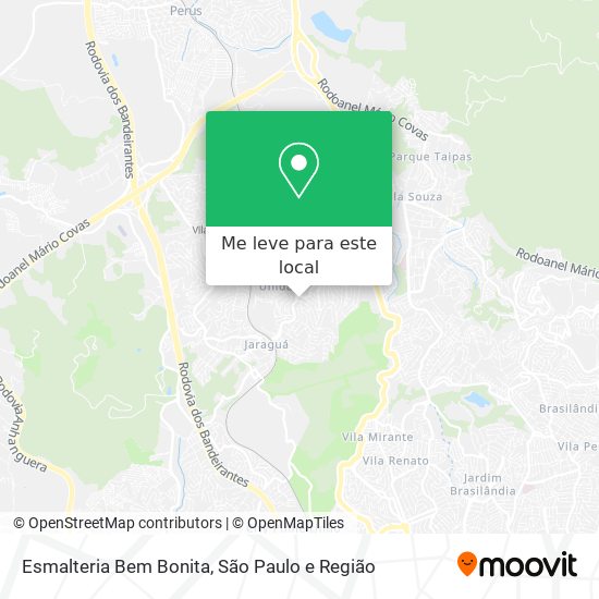 Esmalteria Bem Bonita mapa