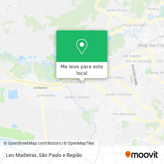 Leo Madeiras mapa