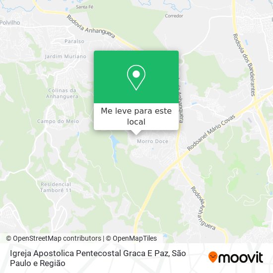 Igreja Apostolica Pentecostal Graca E Paz mapa