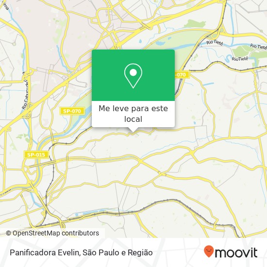 Panificadora Evelin, Avenida Cangaíba, 3563 Cangaíba São Paulo-SP 03711-001 mapa