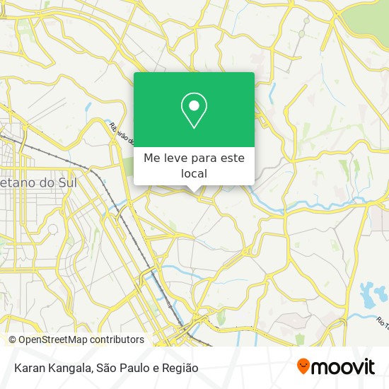 Karan Kangala mapa