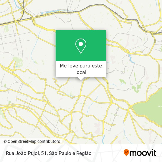 Rua João Pujol, 51 mapa