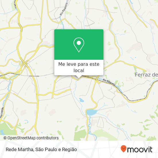 Rede Martha, Rua Salvador Gianeti, 118 Guaianases São Paulo-SP 08410-000 mapa