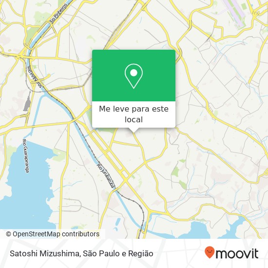 Satoshi Mizushima, Avenida Nossa Senhora do Sabará, 1645 Campo Grande São Paulo-SP 04685-004 mapa