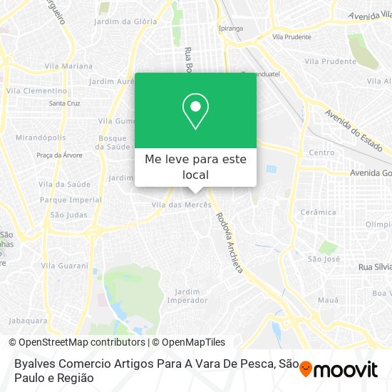 Byalves Comercio Artigos Para A Vara De Pesca mapa