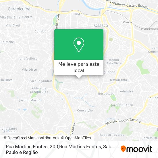 Rua Martins Fontes, 200,Rua Martins Fontes mapa