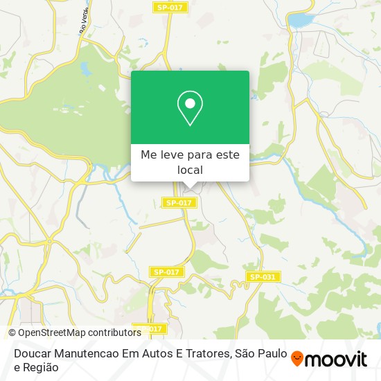 Doucar Manutencao Em Autos E Tratores mapa