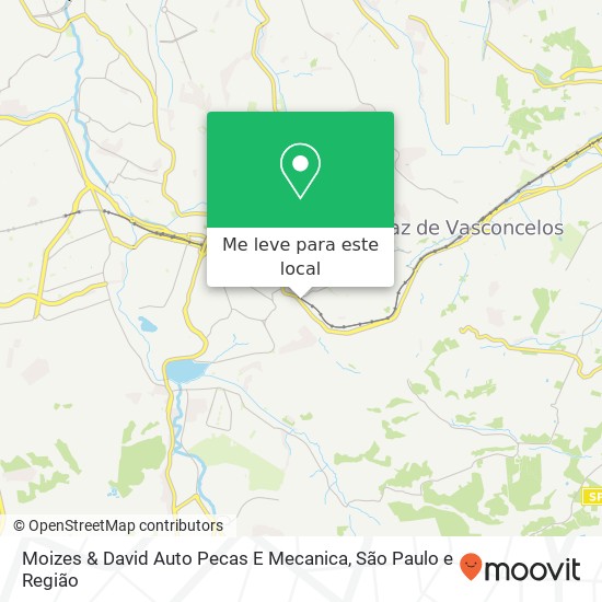 Moizes & David Auto Pecas E Mecanica, Estrada de Poá, 1114 Guaianases São Paulo-SP 08460-000 mapa