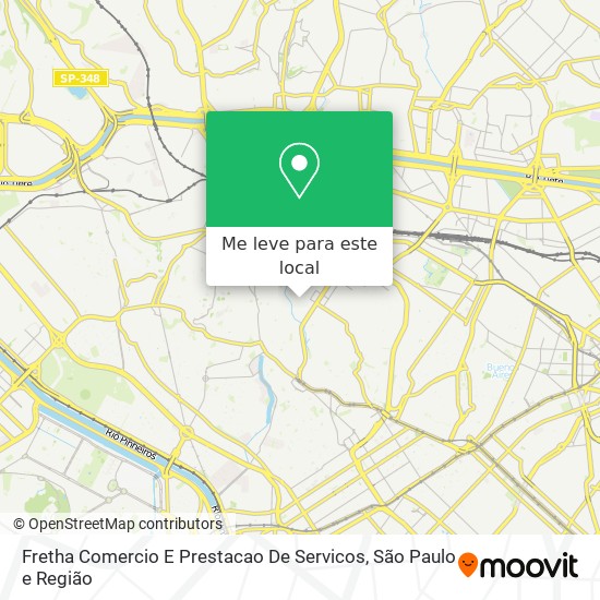 Fretha Comercio E Prestacao De Servicos mapa