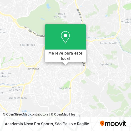 Academia Nova Era Sports mapa