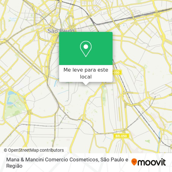 Mana & Mancini Comercio Cosmeticos mapa