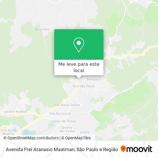 Avenida Frei Atanasio Maatman mapa