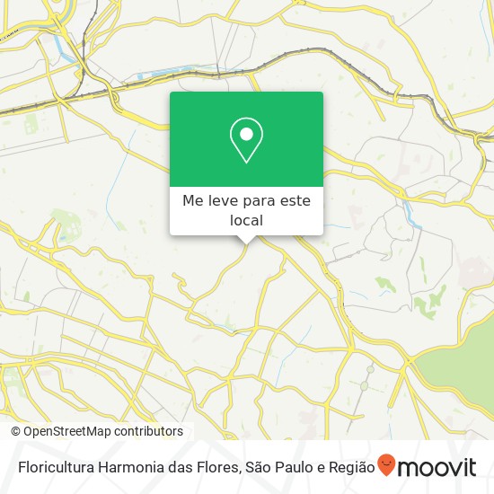 Floricultura Harmonia das Flores, Avenida João XXIII, 2508 Aricanduva São Paulo-SP 03361-001 mapa