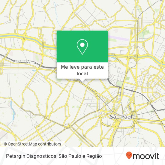 Petargin Diagnosticos, Rua Oscar Tompson, 23 Santa Cecília São Paulo-SP 01151-020 mapa