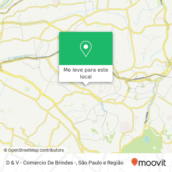 D & V - Comercio De Brindes -, Rua Madre Luisa dos Anjos, 344 Artur Alvim São Paulo-SP 03560-010 mapa
