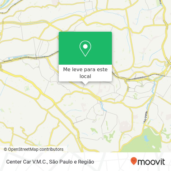 Center Car V.M.C., Rua Madre Luisa dos Anjos, 344 Artur Alvim São Paulo-SP 03560-010 mapa