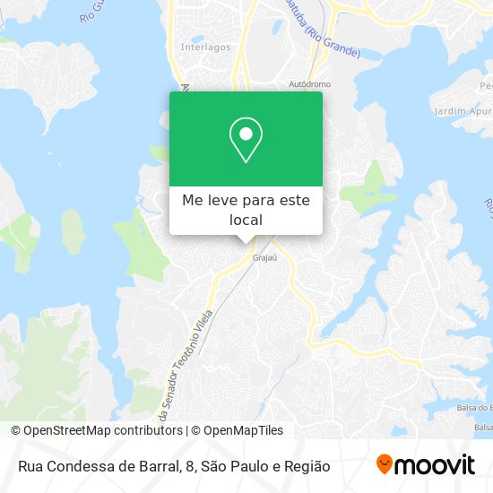 Rua Condessa de Barral, 8 mapa