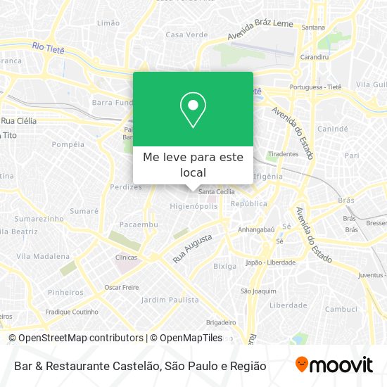 Bar & Restaurante Castelão mapa