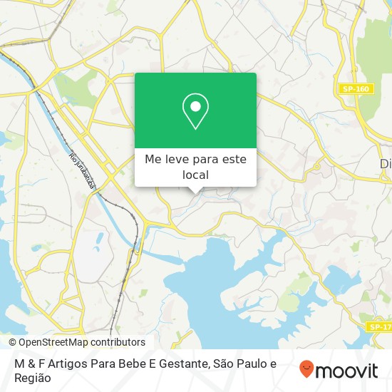 M & F Artigos Para Bebe E Gestante, Rua Zike Tuma, 780 Campo Grande São Paulo-SP 04458-000 mapa