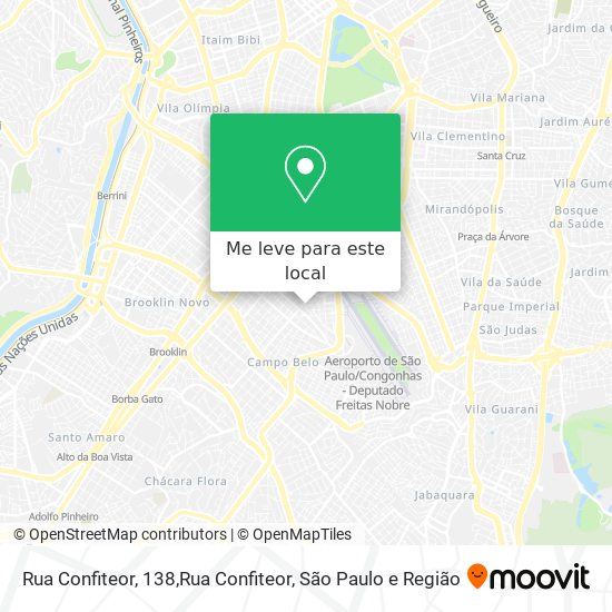 Rua Confiteor, 138,Rua Confiteor mapa