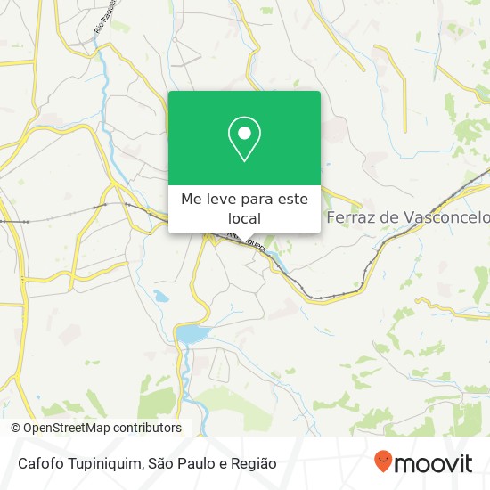 Cafofo Tupiniquim, Estrada de Poá Guaianases São Paulo-SP 08460-000 mapa