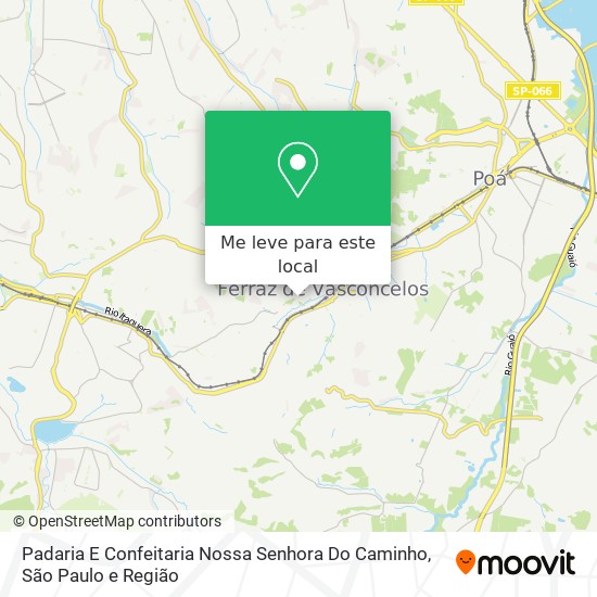 Padaria E Confeitaria Nossa Senhora Do Caminho mapa