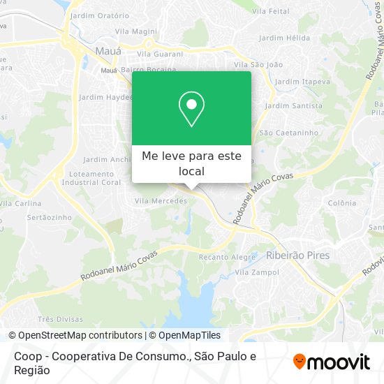 Coop - Cooperativa De Consumo. mapa