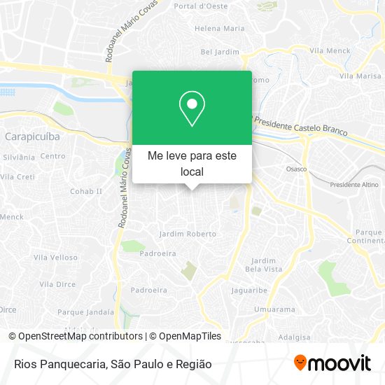Rios Panquecaria mapa