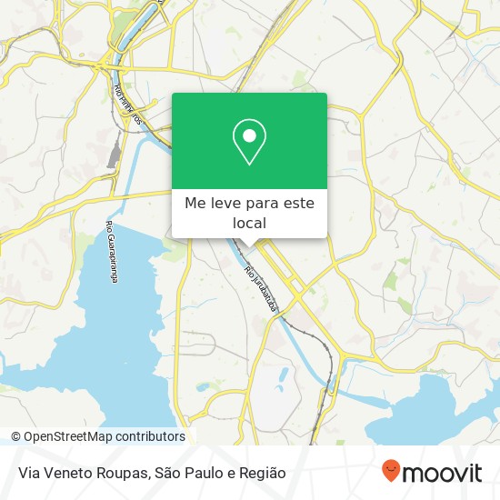 Via Veneto Roupas, Avenida Octalles Marcondes Ferreira, 390 Socorro São Paulo-SP 04696-010 mapa