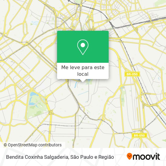 Bendita Coxinha Salgaderia mapa