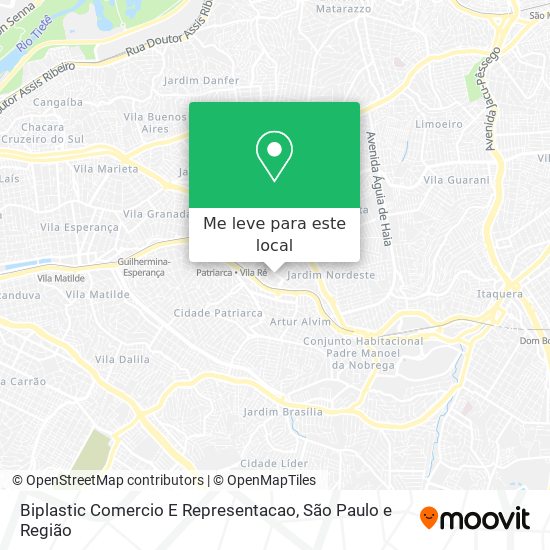 Biplastic Comercio E Representacao mapa