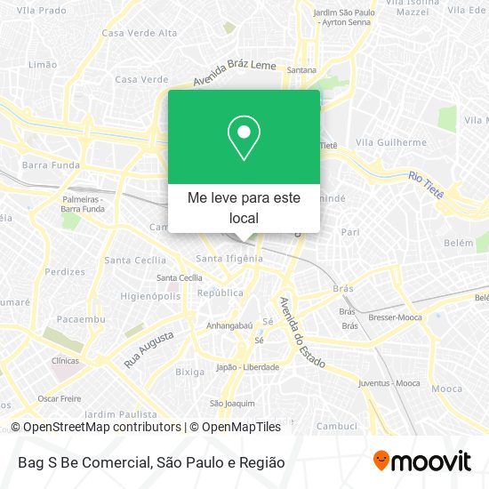 Bag S Be Comercial mapa