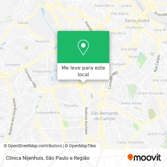 Clinica Nijenhuis mapa