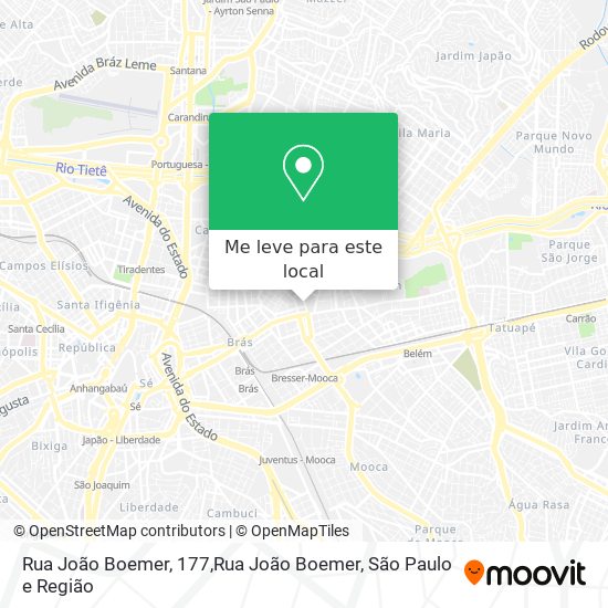 Rua João Boemer, 177,Rua João Boemer mapa