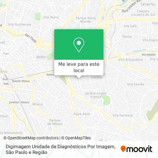 Digimagem Unidade de Diagnósticos Por Imagem mapa